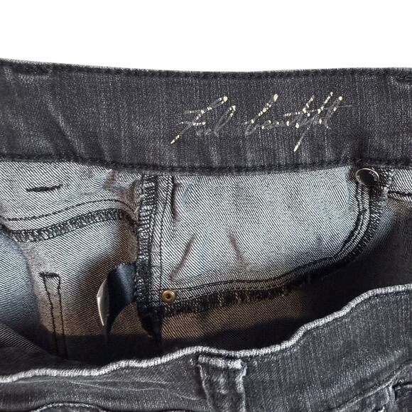 White House Black Market Jeans Women M 31x30 Black Denim Mid-Rise Feel Beautiful - Picture 10 of 14